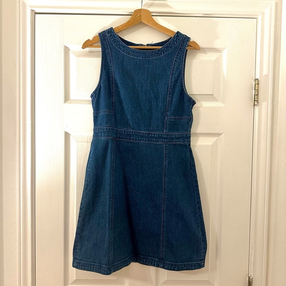 GAP Women’s Denim Shift Mini Dress